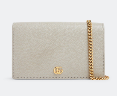 GUCCI GG Marmont leather mini chain bag