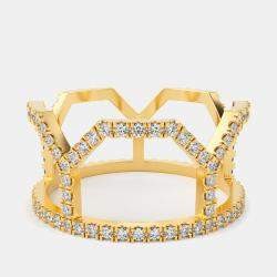 Place Vendome Ring Vendome IX 0.65 Carat Yellow gold Size 51