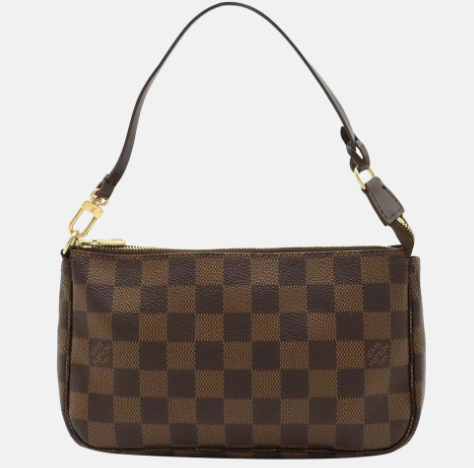Louis Vuitton Brown Damier Ebene Canvas Pochette Accessoires Shoulder Bag